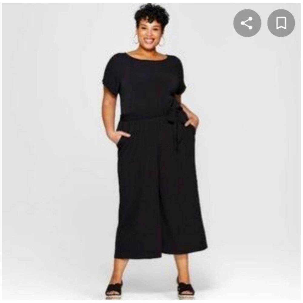 Ava & Viv Black Jumpsuit